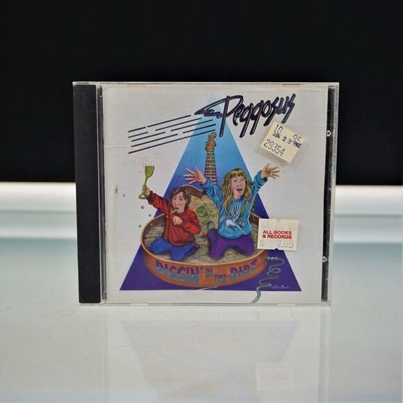 Diggin' In The Dirt By Peggosus Children Music CD Vintage 1994 Boston Skyline - Picture 1 of 5